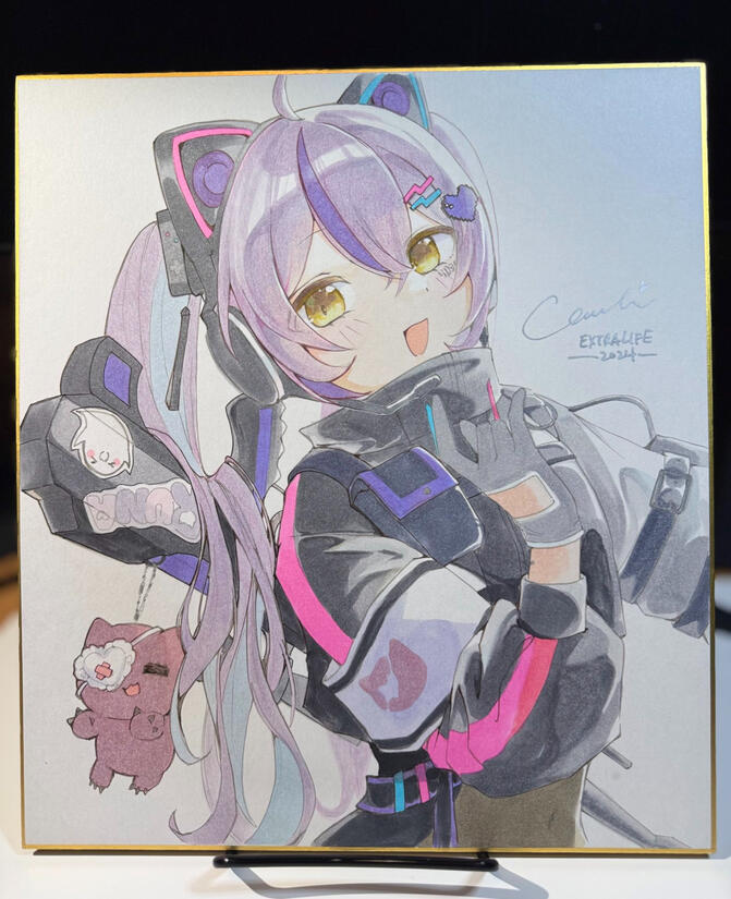 Large Shikishi Sample 1